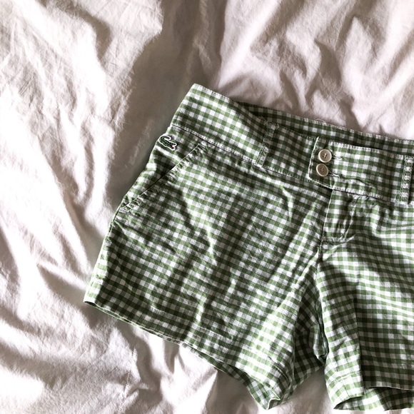 LACOSTE CHECKERED SHORT - Picture 4 of 4